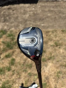 Taylormade Qi35 Hybrid 4 Golf Club, Regular Flex, Blue Shaft - Picture 1 of 8