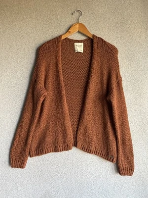 Cárdigan de Colección Abercrombie Fitch Para Mujer XS Tejido Abierto Salón Acogedor Y2K  Foto 1 de 4