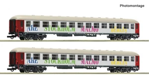 Roco 6200099 HO Gauge Snalltaget Bmz Coach Set (2) VI - Picture 1 of 1