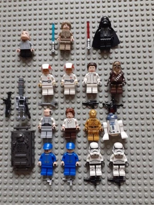 Lego Star Wars Minifiguren Sammlung 75222 Stormtrooper, Darth Vader, Luke, Leia - Bild 1 von 4
