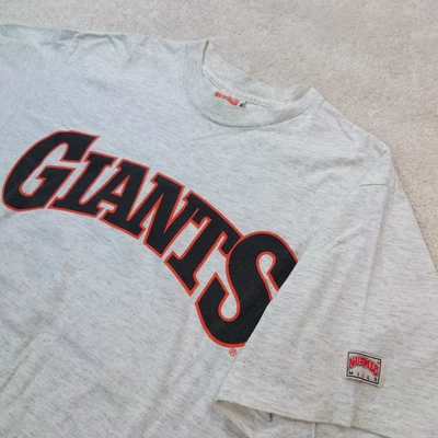 Camiseta de manga corta San Francisco Giants Nutmeg Mills para hombre grande hecha en EE. UU. Foto 1 de 4