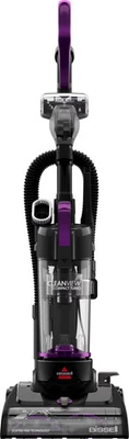 BISSELL - CleanView Compact Turbo Upright Vacuum - Black / Grapevine Purple - Image 1 of 4