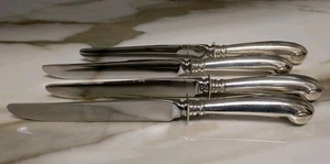 4 Tuttle Onslow Sterling Silver Dinner Knives - Picture 1 of 3