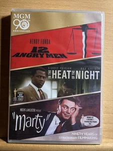 12 Angry Men / In The Heat Of The Night / Marty (MGM 90), 3 DVD-Set VERSIEGELT - Bild 1 von 2