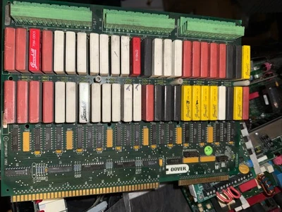 Dover Elevator I/O Board ASS'Y 6300CN4 Logic Card w/ Grayhill Relay Modules (B4) - Image 1 of 4