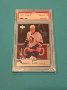 2001-02 Upper Deck  Raffi Torres Young Guns #436 Rookie PSA 10 - Picture 1 of 6