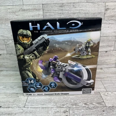 Mega Bloks Halo Collectors Series 96845 COVENANT BRUTE CHOPPER 74 pcs Construx - Image 1 of 4