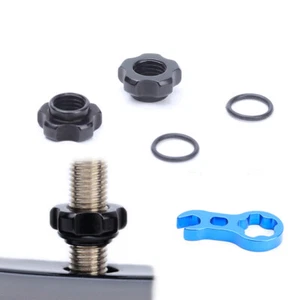 Mountain Bike Presta Valve Nut with Install Wrench For MTB Road Bicycle - Picture 1 of 7
