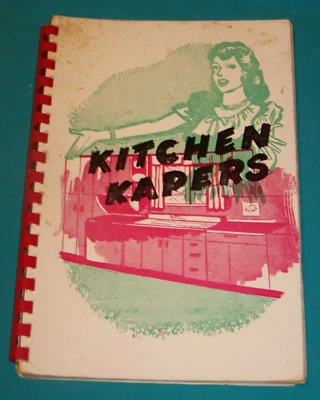 1950 Veterans of Foreign Wars VFW Ladies Auxiliary High Point NC Cookbook Foto 1 de 4