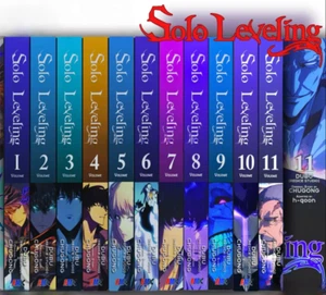SOLO LEVELING English Volume 1-12 Full Set Complete New Set EXPEDITED - Picture 1 of 14