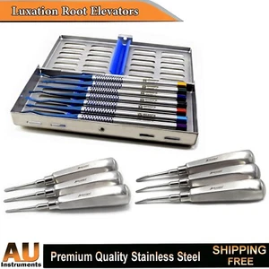 Dental Luxating Elevators Oral Surgery Tooth Extraction Surgical Root Instrument - Foto 1 di 4