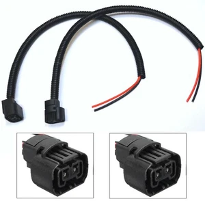 Extension Wire Pigtail Female PS19W 5201 Rear Fog Light Harness Bulb Socket Plug - Picture 1 of 6