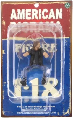 Figura Biker Ace American Diorama escala 1:18 3.5" hombre hombre hombre hombre figura masculina Foto 1 de 2