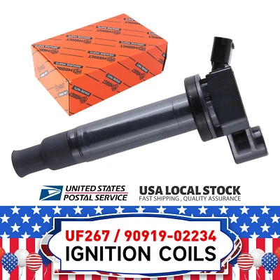 1Pc Ignition Coil For Lexus ES300 RX300 3.0L V6 UF267 1999 2000 2001 2002 2003 - Image 1 of 4
