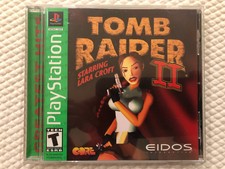 Tomb Raider II : Starring Lara Croft ( Sony PlayStation ) ,PS1 , Complete