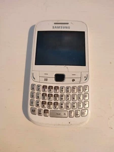 Téléphone portable Samsung Ch@t 335 S3350 blanc pour collection - Afbeelding 1 van 2