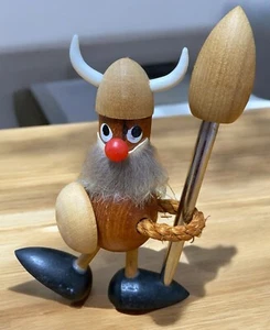 Vintage Danish Viking wood and stainless steel bottle opener 70's retro Japan - Picture 1 of 5