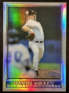 1998 Topps Chrome Refractor, David Wells, Card #83, New York Yankees - Picture 1 of 2