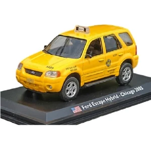 Ford Escape Hybrid Chicago 2005 Taxi 1:43 Leo Models Modellauto metallauto - Bild 1 von 2
