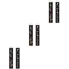  3 Pairs Front Door Signs Halloween Curtain Hallowen Party Supplies Decorate