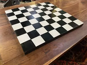 Wooden Chess Board Handmade Painted Large Heavy Folding 24”/60cm Weight 5.4kg - Picture 1 of 11