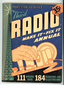 1942 Popular Science Third Radio Make It Fix It Annual Booklet Manual - Bild 1 von 12