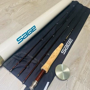 Asta mosca Sage ZXL 376-4 7'6" 4wt con calza tubolare ottime condizioni - Foto 1 di 15