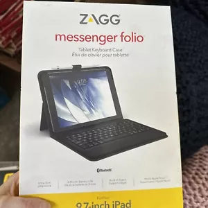 ZAGG ID8MBN-BB0 iPad Pro 9.7" Keyboard Folio Case - Black - Picture 1 of 2