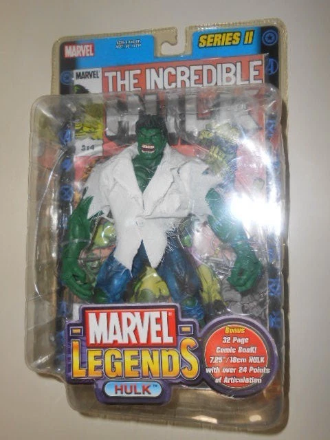 Marvel Legends Hulk Figure Series 2 With Shirt ToyBiz 2002