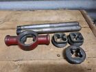 Vintage Little Giant G.t.d Greenfield Pipe Thread Die Ratchet Wrench U.s.a. Tool