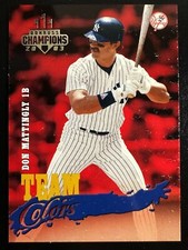Don Mattingly 2003 Donruss Champions Team Colors New York Yankees #TC-12