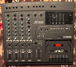 4-Track YAMAHA MT400 Multitrack Cassette Tape Recorder Tested w/Adapter - Picture 1 of 8