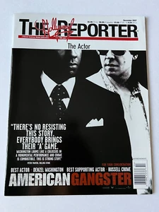 AMERICAN GANGSTER * THE ACTOR December 2007 THE HOLLYWOOD REPORTER MAGAZINE - Imagen 1 de 4
