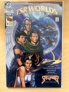 TSR WORLDS ANNUAL # 1 . DC Comics 1990. Advanced Dungeons & Dragons. Dragonlance - Picture 1 of 1