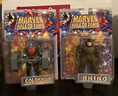 Marvel Hall of Fame Colossus/Rhino Action Figures - Image 1 of 4