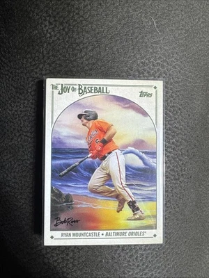 Ryan Mountcastle - 2023 Topps x Bob Ross: The Joy of Baseball Orioles Ex/Mt! - Image 1 of 2