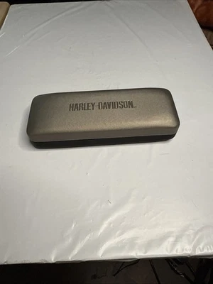 Estuche rígido gris para gafas Harley-Davidson Foto 1 de 4