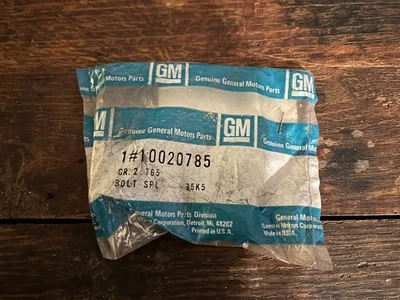 NOS GM 1984-1985-1986-1987 Pontiac Fiero Firebird Trans Am Fog Light Lamp Bolt - Image 1 of 3