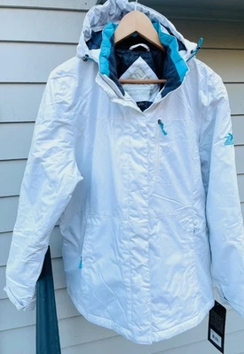 NEW! White ZeroXposur Women’s Parka - XL - Image 1 of 4