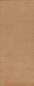 Gabbeh Hallway Runner Light Rust Wool Hand-knotted Vegetable Dye Rug 3x10 Carpet - Picture 1 of 15