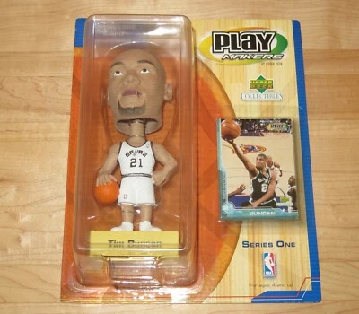 2000 Тим Данкан Upper Deck NBA плеймейкеры коллекционная карта качающаяся голова - Изображение 1 из 2