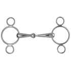 Shires Hollow Mouth Two Ring Gag-6288