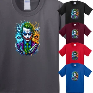 Funny Horror Eyes Joker Kid's Short Sleeve t-Shirt USA New Graphic New Gift Tee - Picture 1 of 14