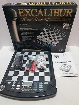 Vintage Excalibur King Master Electronic Chess Game 911E FAO Schwarz