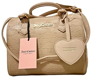 Juicy Couture ~ Cafe ~ Bestseller Fame Satchel Umhängetasche UVP: 89,00 $ Neu mit Etikett - Bild 1 von 6