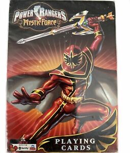 Power Rangers Mystic Force Playing Cards New Factory Sealed 2006 Bicycle
