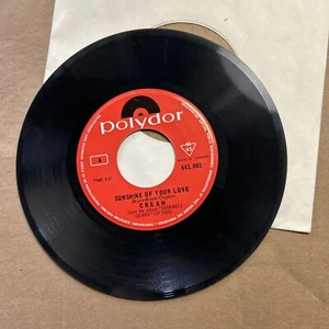 Cream Sunshine Of Your Love/SWALBr Polydor 45 - Picture 1 of 4