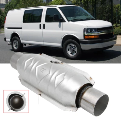 For Chevrolet Express 1500 2500 2.5" Inlet/Outlet Catalytic Converter EPA — 第 1/4 张图片
