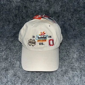 NEW Notre Dame Ohio State 2006 NCAA Tostitos Fiesta Bowl Adjustable Strap Hat - Picture 1 of 5