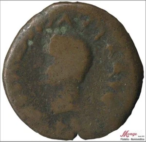 As Tiberius 14-37 Ad Emerita - Bust To The Left Bc - Picture 1 of 2